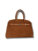 Anto cabas bag in Suede Camel