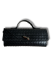 Giu leather clutch in Black